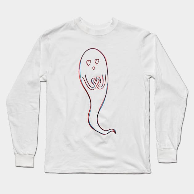 Boo! Long Sleeve T-Shirt by O. Rae